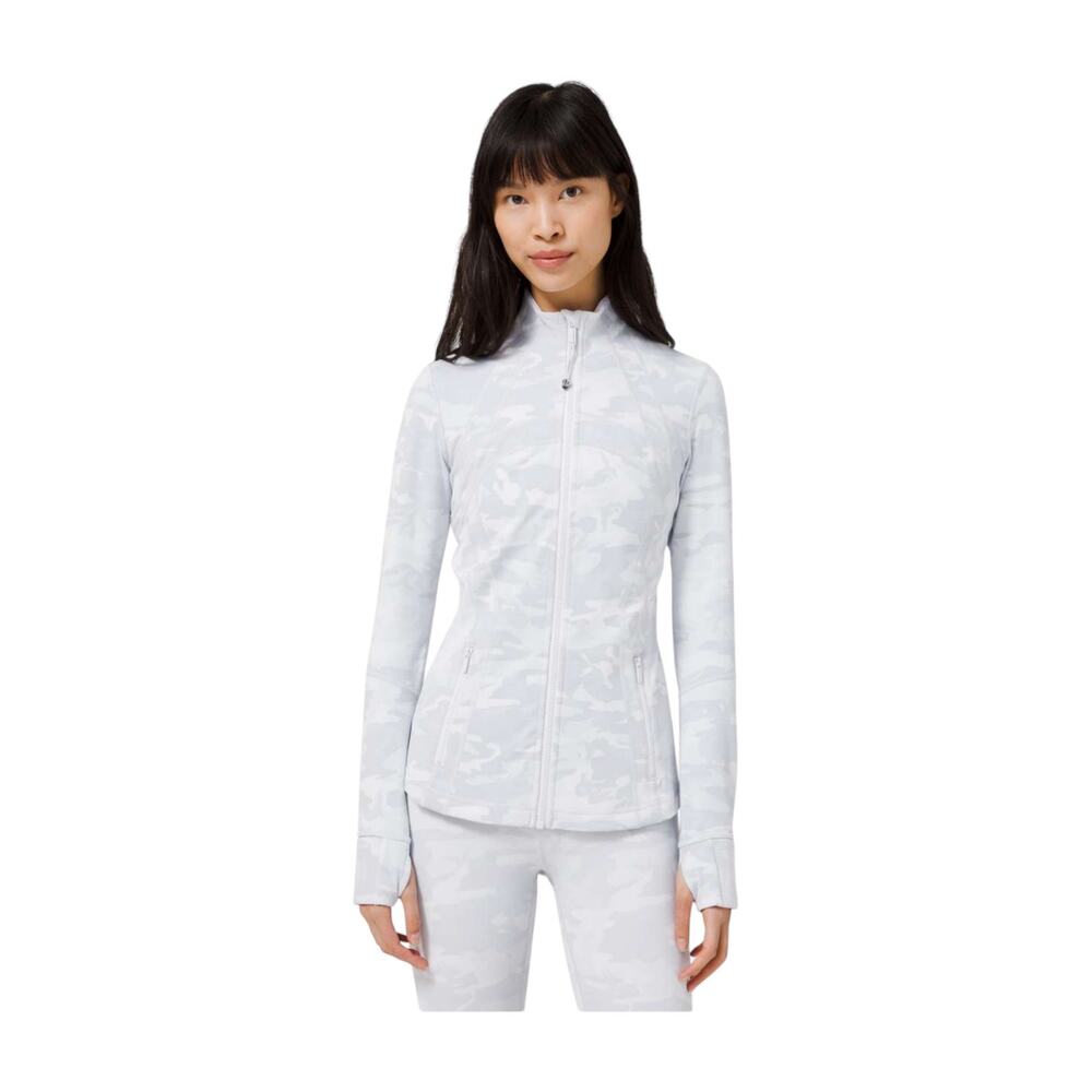 NWT Lululemon Define Jacket Jacquard Alpine White Camo - Giftable